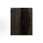 PRADA Re-Nylon Speedrock enamel metal triangular logo zipper openable backpack men\'s military green